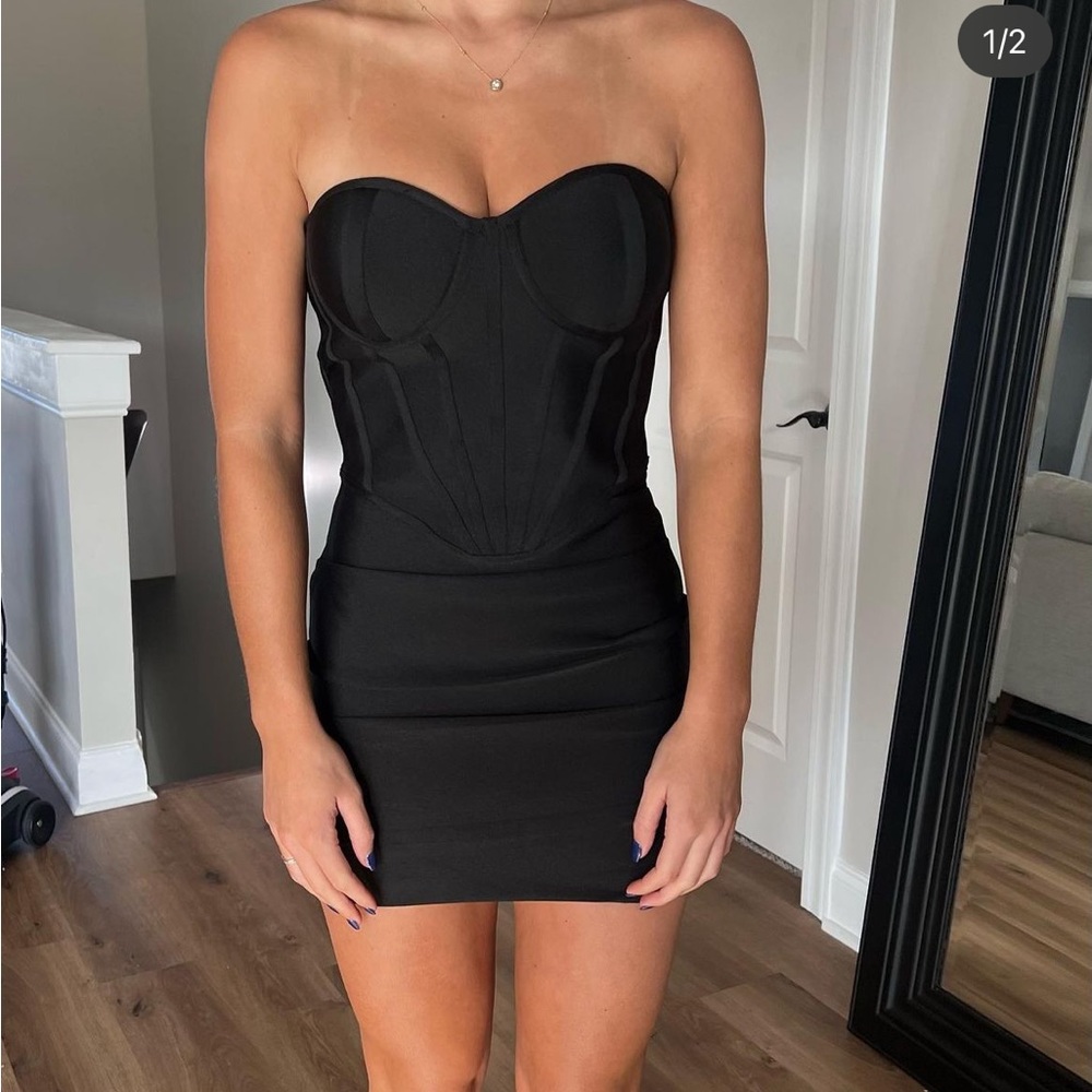 Black akira dress brand new